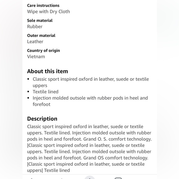 Cole Haan Black Leather Oxford Men's Shoes - Picture 5 of 7